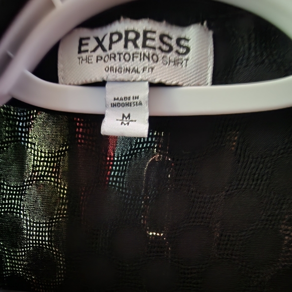 Express Black Portofino Shirt - Picture 2 of 5